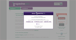 Desktop Screenshot of grapevinejobs.co.uk